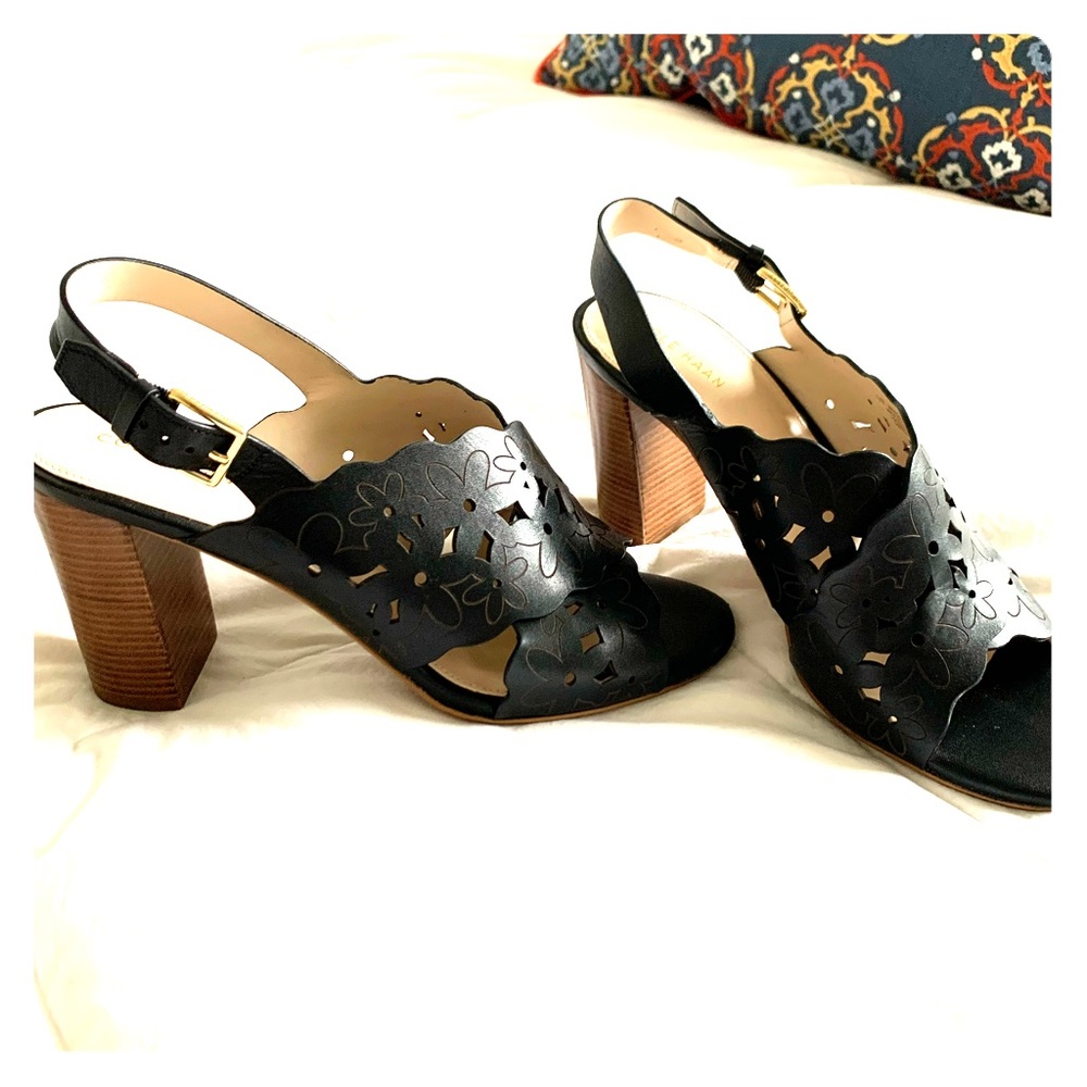 Cole Haan black sandals
